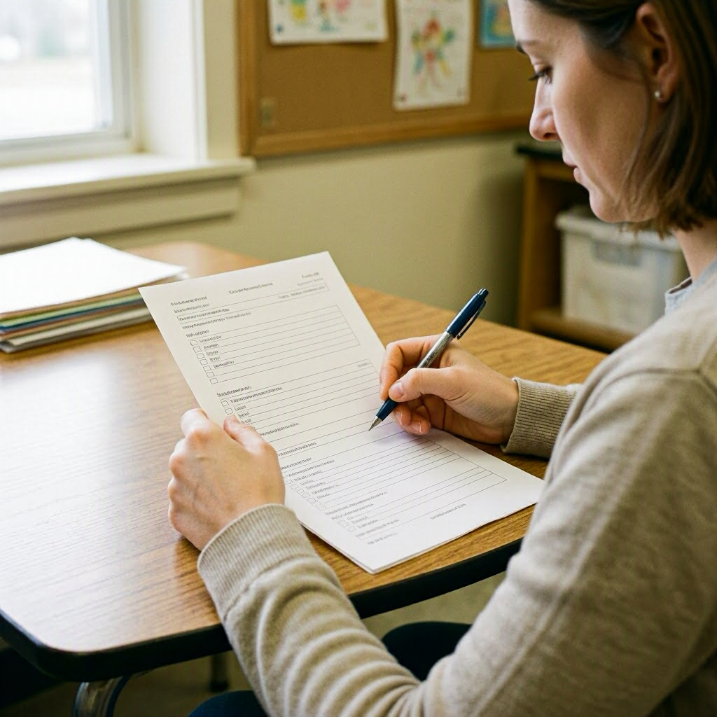 Parent Fill-In Speech Sample Collection Sheet - 2nd Edition 2